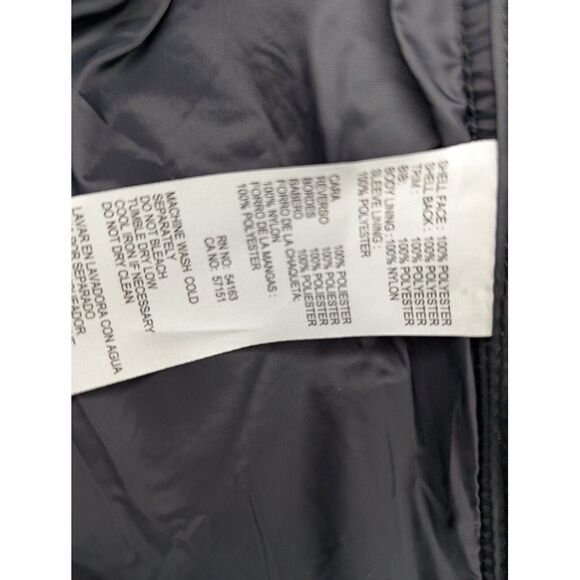 Marc New York Andrew Marc Men's Textured Zipper Jacket Navy Blue Size Medium - Picture 8 of 10